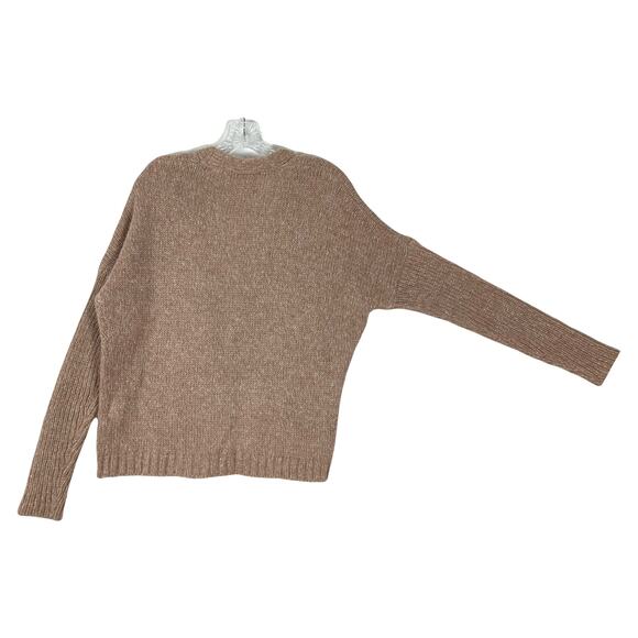 ESSENTIEL ANTWERP Cardigan XS ITALY Mohair Glitter Open Front Long Sleeve - Picture 2 of 10